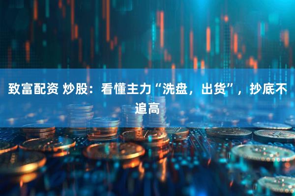 致富配资 炒股：看懂主力“洗盘，出货”，抄底不追高