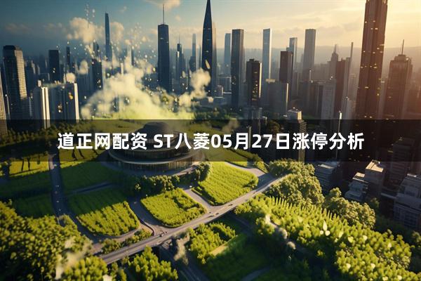 道正网配资 ST八菱05月27日涨停分析