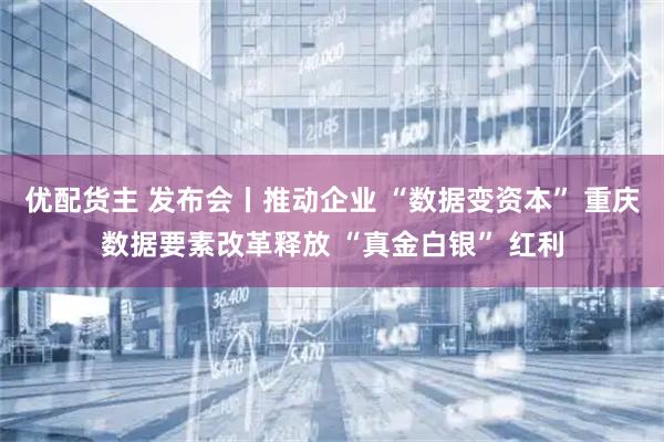 优配货主 发布会丨推动企业 “数据变资本” 重庆数据要素改革释放 “真金白银” 红利