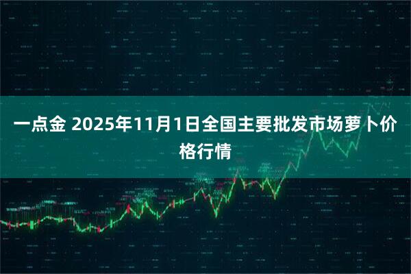 一点金 2025年11月1日全国主要批发市场萝卜价格行情