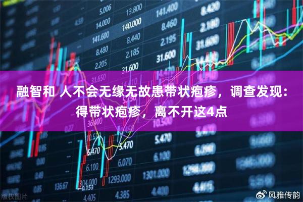 融智和 人不会无缘无故患带状疱疹，调查发现：得带状疱疹，离不开这4点